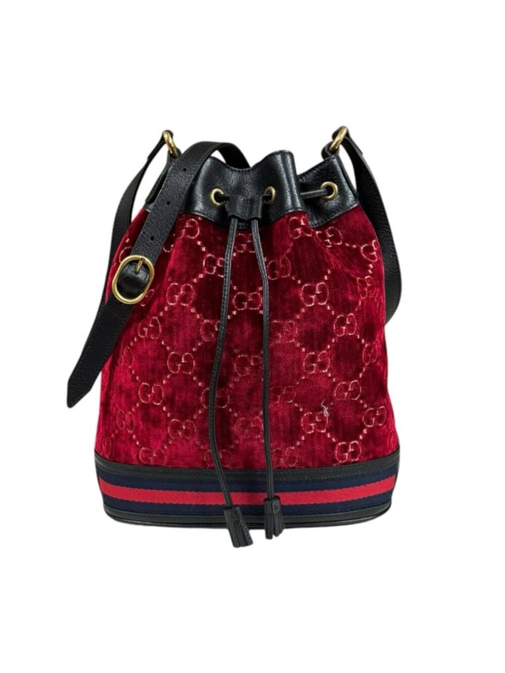 Gucci GG Velvet Shoulder Bag